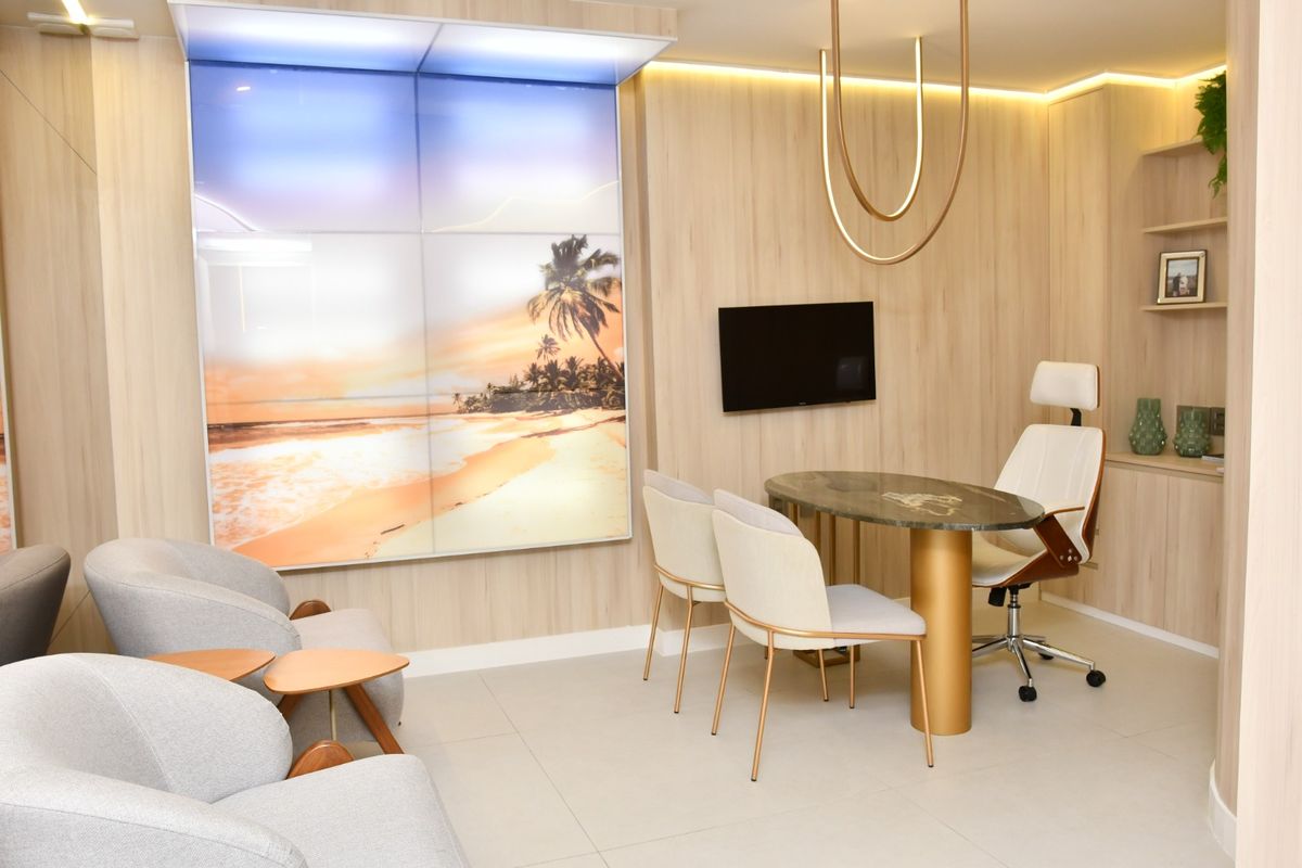 Sala de consulta da LS Clinic