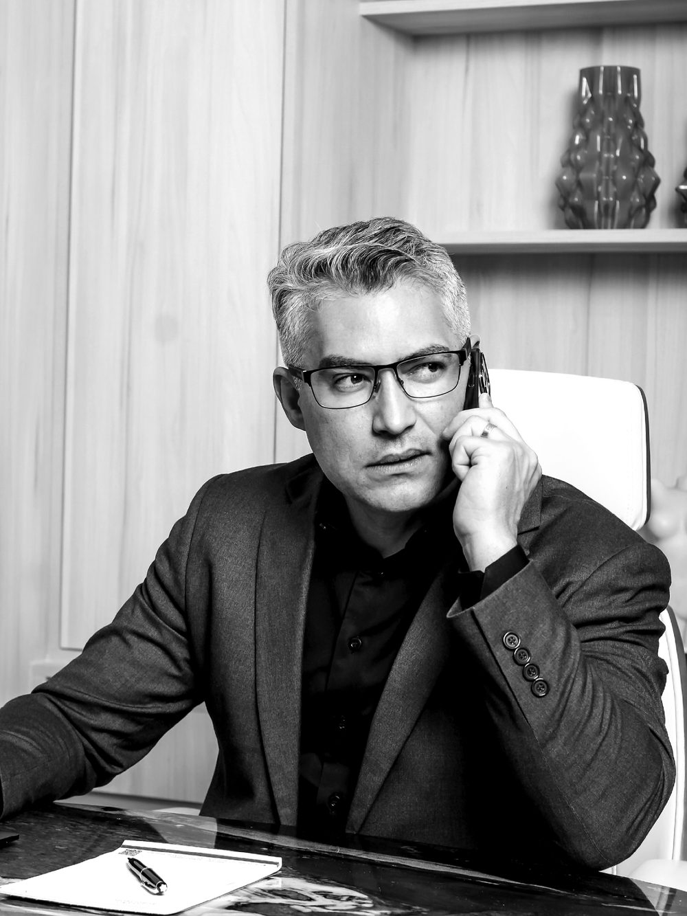 Dr. Leandro Rheinschmitt no consultório